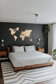 Wood Wall Art Wall Map Of The World Map Wooden Travel Push Pin Map Rustic Home 5th Anniversary Farmhouse Decor Rustic Christmas Gift For Her Room Decor Bedroom Modern Bedroom Decor