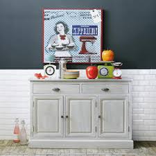 Maybe you would like to learn more about one of these? Buffet En Bois D Acacia Gris L 130 Cm Zinc Maisons Du Monde