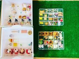 おもちゃの収納はこれで完結 収納量がありすぎるdiy レゴテーブル シルバニアテーブル シルバニア 収納 収納 シルバニアファミリー