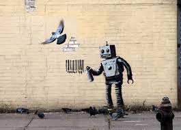 Dissimulant sa véritable identité, cet artiste mêle généralement humour, message politique et poésie. Banksy Street Art Avenue