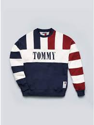 Stripe Sweatshirt Tommy Hilfiger Sweatshirts Tommy Hilfiger Outfit Mens Sweatshirts