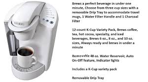 This is a review and demonstration of the keurig k45 elite coffee maker. Keurig K45 Elite Brewing System Home Black Single Serve Brewers Kitchen Dining