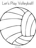 27 transparent png illustrations and cipart matching volleyball coloring pages. Volleyball Coloring Page Twisty Noodle