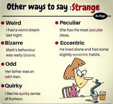 Strange Learn English Words Learn English Vocabulary Learn English