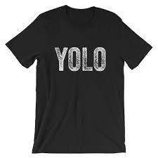 Yolo Distressed White Cool Humor Unisex Shirt | You Only Live Once Funny  Internet Meme T-shirt | Best Souvenir Short-sleeve Tee - Etsy UK