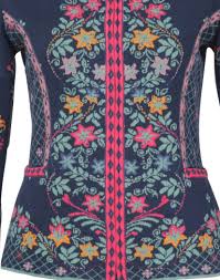 Maybe you would like to learn more about one of these? Ivko Jacket Floral Pattern Marine 81513 38 40 Born2style Fashion Store