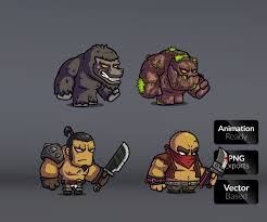 (yet) an easy way to find and use free and inexpensive art. Monster Rpg Character Pack 1 Game Art Partners Game Character Design Character Design 2d Game Character