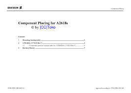ERICSSON A2618-PLYTA Service Manual ...