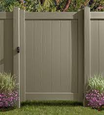 The collars are round on the outside, with an oblong hole in the center. New Adobe Colour Vinyl Pvc Fence Section Kit 6 Tall X 8 Long Classifieds For Jobs Rentals Cars Furniture And Free Stuff