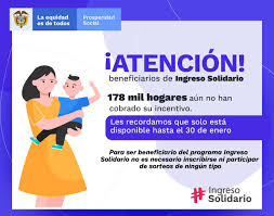 Por otra parte, se sigue a la espera de una confirmación desde prosperidad social acerca de la fecha en la cual se dará inicio al pago del giro 10 en el programa social del ingreso solidario. Prosperidad Social On Twitter Atencion Beneficiarios De Ingresosolidario Le Recordamos A 178 Mil Hogares Colombianos Que Hacen Parte Del Programa Que El Plazo Para Retirar Los Recursos Es Hasta El Proximo 30