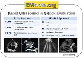 Newest rush review (critical care research and practice 2012;doi:10.1155/2012/503254). Rush Exam Figure 23 Bedside Ultrasound In Resuscitation And The Rapid Ultrasound In Shock Protocol