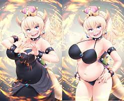 Chubby/Thicc Bowsette needs more love. | Bowsette | Know Your Meme