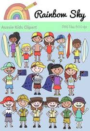 Aussie Kids Clipart Ideal For Australia Day Kids Clipart Clip Art Coloring For Kids