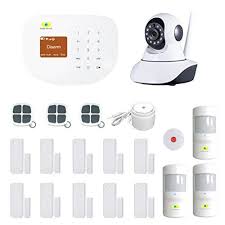 Golden Security Gsm Wireless Network Wifi 2 In 1 360 Degree Ip Security Camera Portable Auto Dialer Diy Home Security System S2w C Diy Home Security Security Cameras For Home Diy Security