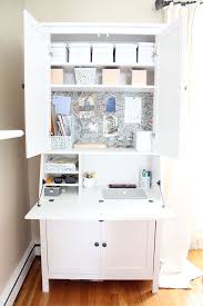 Diy Secretary Desk For A Small Space Desks For Small Spaces Ikea Secretary Desk Small Secretary Desk