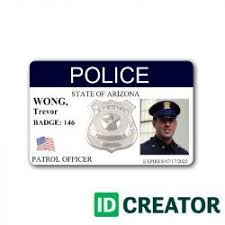 Get a free trial of alphacard id suite! Law Enforcement Badges Id Cards And Badges For Police Officers Id Badge Maker Id Card Template Badge Maker