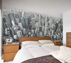 New York Wall Mural Wallpaper Walls Bedroom City Decor Wall Murals