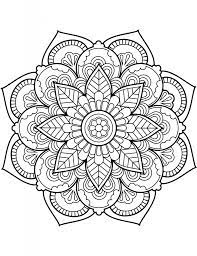 Acolore.com disegni mandale mandala petali di fiori. Disegni Da Colorare Mandala Fiore Colorazione Per Adulti Marzo 2021