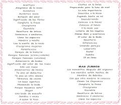 Maybe you would like to learn more about one of these? Juegos Para Imprimir 50 Png 720 624 Wedding Bridal Shower Person