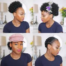 If you like both texture but an easily controlled style, there are looks that combine both natural hair's waves with microbraids. How To Style Short Natural Black Hair At Home