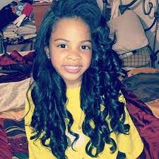 Beautiful Black Babies Long Hair Don T Care Long Hair Girl Kids Hairstyles Long Hair Styles