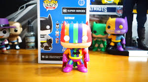 Funko Pop Rainbow Batman Figure Unboxing Nycc 16 Exclusive Youtube