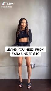 The Best Jeans You Need To Buy In Zara Fashion Tiktok Video Zara Fashion Best Jeans Zara Fashion 2020