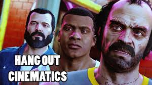 Hang Out Cinematics: Michael, Trevor, Franklin (GTA 5 Rockstar Editor)