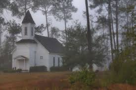 Mary Grove Missionary Baptist Church Gardi Ga Wayne County Foggy Morning Photograph Copyright Brian Brown Vanis Missionary Baptist Church Church Baptist Church