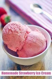 Easy Homemade Strawberry Ice Cream Recipe Without An Ice Cream Maker Creamy Strawberry Ice Cream Recipe Homemade Strawberry Ice Cream Ice Cream Maker Recipes