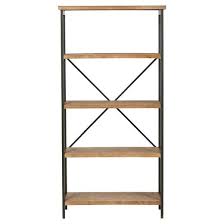 Perth 68 5 5 Shelf Industrial Bookcase Antique Christopher Knight Home Display Bookcase Etagere Bookcase Industrial Bookcases
