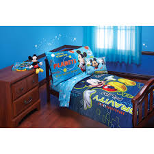 Free 2 Day Shipping Buy Disney Mickey Zero Gravity 4 Piece Toddler Bedding Set At Walmart Com Toddler Bed Set Mickey Mouse Room Toddler Comforter Sets