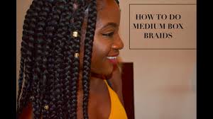 Gone are the days when everyone's braids looks the same. Detailed Medium Jumbo Box Braids Tutorial Youtube