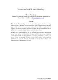 Maybe you would like to learn more about one of these? Promosi Homeschooling Kak Seto Di Bandung