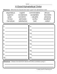 English Resources Have Fun Teaching Abc Order Worksheet Alphabetical Order Worksheets Abc Order