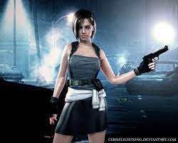 Jill Valentine Umbrella Chronicles By Ceriselightning On Deviantart Jill Valentine Woman Illustration Resident Evil