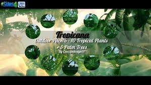 We would like to show you a description here but the site won't allow us. Outdoor Pack 5 10 Tropical Plants 5 Palm Trees At Conceptdesign97 Sims 4 Updates