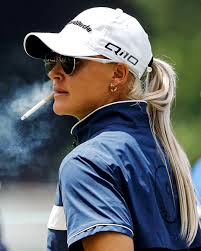 Charley Hull leads at the Old Course.