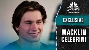 Macklin Celebrini excited to mentor Sharks rookies Michael Misa, Sam  Dickinson