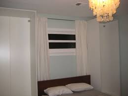 Nicetown closet curtains sound blocking, bedroom privacy room divider curtain screen partitions, thermal insulated blackout patio sliding door divider curtain (1 panel, 8.3ft wide by 7ft long, gray). Add Storage Space With Bedroom Built Ins And Romantic Ambiance With Swing Arm Lamps Turn One Closet Into Three
