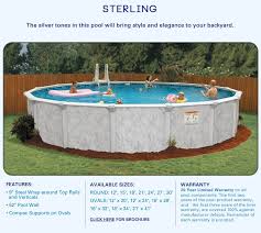 Embassy Poolco Above Ground Swimming Pools Swimming Pools In Ground Pools