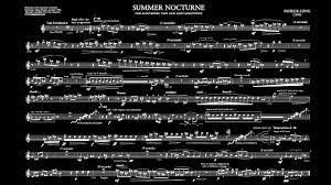 Summer Nocturne For Saxophone And Electroacoustic Music By Patrick Long Nocturne Music Electronic Music