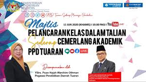 Berikut akan dikongsikan senarai jabatan pendidikan negeri seluruh malaysia beserta alamat pejabat, nombor telefon, nombor faks, laman web rasmi dan juga emel sebagai panduan dan rujukan. Majlis Pelancaran Kelas Dalam Talian Sederap Cemerlang Akademik Pejabat Pendidikan Daerah Tuaran Youtube