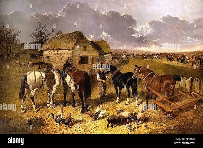 Fox hunt 19th century hi-res stock photography and images - Alamy