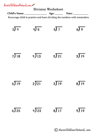 An easy division exercise maths worksheet without remainders for grade 1 (first grade) students and kids with wooden frames theme. Single Digit Quotient Simple Division Worksheets With Remainders Aussie Childcare Network