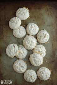 While lemon is the main flavor in this recipe, these cookies are not overly sweet. Crispy Coconut Pecan Butter Cookies Handmade In The Heartland
