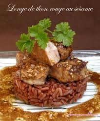 Longe De Thon Rouge Au Sesame Longe De Thon Recette Thon Rouge Thon Rouge