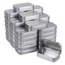 Hinged metal tin box in bulk from www.amazon.com