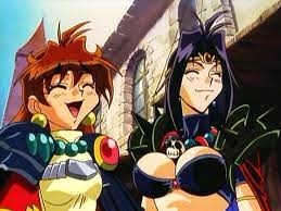 Slayers Lina Inverse And Naga The White Serpent Arte