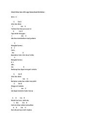 Download lagu rama band bertahan. Chord Gitar Dan Lirik Lagu Rama Band Bertahan Pdf